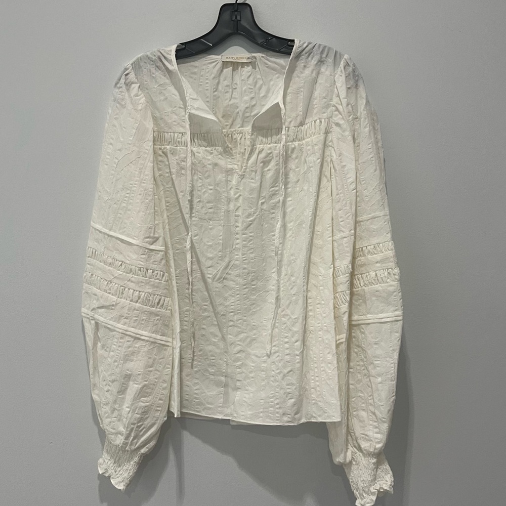 NWT Ramy Brooke Kyle Ivory Size L